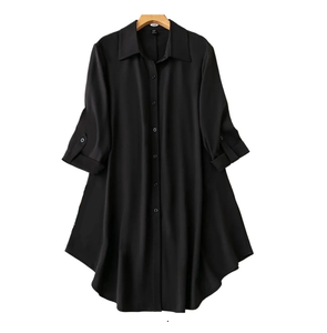 Top Deal Dernière conception Robe d'été pour femmes Flare Robe ample à manches longues Femmes Dames Robes décontractées élégantes - Product Image 5