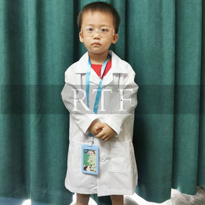 Juego de rol de dentista divertido para niños y niñas, batas de laboratorio duraderas y juguetes, Kit de médico para niños de Raw to Fine - Product Image 3