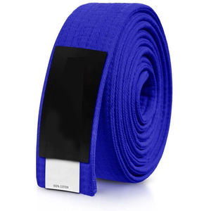 Vente en gros 2025 coton léger BJJ ceinture meilleur matériel conception personnalisée vêtements de sport en vrac BJJ ceinture - Product Image 4