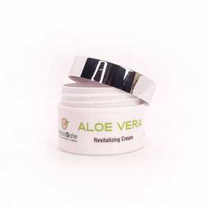 Crème Revitalisante à l'Aloe Vera pour Blanchir la Peau, Adaptée à Tous les Types de Peau, Utilisation Jour, Crème Visage à Base de Plantes, Crème Revitalisante à l'Aloe Vera - Product Image 2