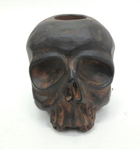 Portavelas de aluminio decorativo único, soporte de vela de estilo moderno antiguo Rustick para decoración de Halloween - Product Image 3