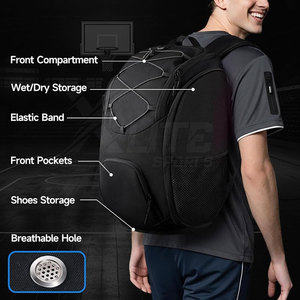 Bolsa de Baloncesto de Material Resistente, Diseño Elegante y Agarre Cómodo, Diseñada para Entrenamiento Deportivo y Viajes - Product Image 6
