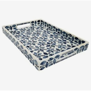 Platos para servir de chocolate para mesa, decoración para todos los eventos, bandejas para servir alimentos, bandeja de nácar, Bandejas para servir té y café - Product Image 4