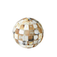 Grande boule de Noël en résine grandeur nature sculpture animale colorée en fibre de verre polyrésine décoration de jardin extérieur pour la décoration intérieure