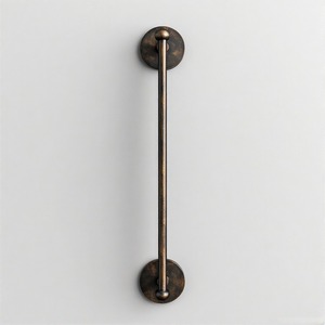 Tirador de nido de latón, tirador de puerta de latón Premium con borde Regal Edge para puertas interiores y exteriores, herrajes de tirador de diseñador de lujo - Product Image 4