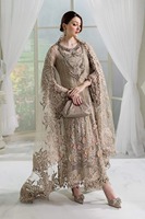 Kain Satin Viscose Modern India Pakistan dengan Cetakan Foil, Elastis, Anti Kusut, Longgar, Cepat Kering, Menyerap Keringat, Cocok untuk Semua Musim
