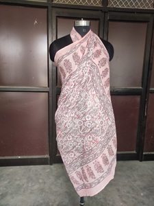 ชุดโสร่งผ้าโสร่งเซ็กซี่สำหรับผู้หญิงชุดคลุมบิกินี่ชายหาดผ้าคอตตอนพิมพ์ลายบล็อกทำมือจำนวนมาก - Product Image 3