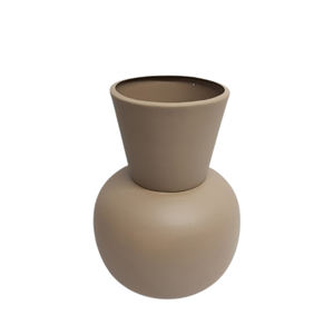 Florero de Metal antiguo chapado maceta para decoración de sala de estar personalización hecha a mano a granel - Product Image 1