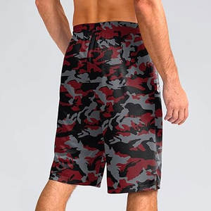 Men's Breathable 100% Cotton Canvas Woven Quick-Drying Single-<b>Layer</b> Shorts Solid Color Casual Wear New Design Fashionable - Product Image 2