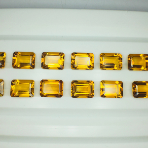 พลอยมรกตสีเหลืองมะนาวธรรมชาติตัดขนาด8*6มม. พร้อมความแวววาวที่ยอดเยี่ยมหินตัดที่สมบูรณ์แบบเหมาะสำหรับการทำเครื่องประดับในราคาที่ถูก - Product Image 3