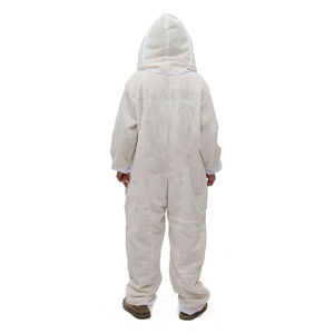 Costume d'apiculture professionnel entièrement robuste pour hommes femmes équipement d'apiculteur adapté aux débutants avec voile capuche vêtements de sécurité - Product Image 2