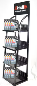 MAHESH FABRICTOR Support d'huile lubrifiante en métal MF-54S8545 Installation de comptoir revêtu de poudre pour l'affichage d'atelier mécanique - Product Image 5