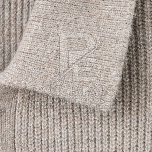 Cárdigan de Hombre Casual de Punto Fino 100% Lana, Color Sólido, para Invierno, Hecho en Fábrica, Manga Larga, con Botones, Transpirable y Antiarrugas - Product Image 5