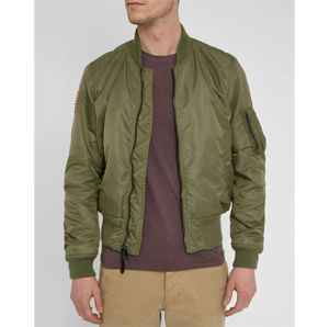 Vente en gros 2024 hommes Style nouveau hiver col montant Bomber veste matelassé rembourrage toile imperméable respirant écologique - Product Image 2