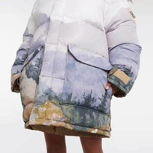 Chaquetas Acolchadas Sublimadas de Alta Calidad, Chaquetas de Invierno Unisex para Exteriores, Chaqueta Acolchada Informal para Exteriores al por Mayor - Product Image 2