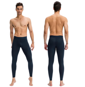 Leggings taille haute pour hommes - Pantalons de yoga Capri longueur totale, doux comme du beurre, pour l'entraînement et le sport - Product Image 2