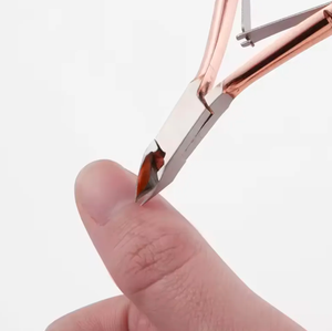 Cortauñas Profesional de Acero Inoxidable de Alta Calidad, Cortauñas Curvo con Abertura de Mandíbula Ancha para Manicura, Más Vendido - Product Image 5