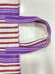 Bolsas de compras de nylon Plástico de polipropileno reciclado sostenible Reciclado Hecho India-Opciones a granel PP tejido grande ecológico - Product Image 2