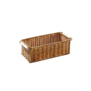 Meilleure vente panier de rangement en rotin écologique fait à la main durable personnalisé panier en osier tissé à la main artisanat excellent Service - Product Image 5