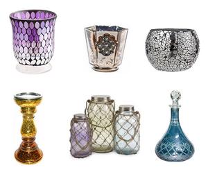 Ensemble de bougeoirs votifs en métal et verre pour décoration de table de mariage moderne de luxe de haute qualité - Product Image 6