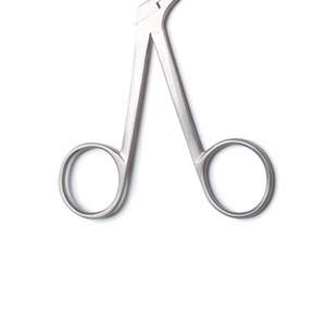 Tijeras de cocodrilo STEVENSON en ángulo Instrumento médico-Herramienta de acero inoxidable para corte preciso en espacios confinados - Product Image 6