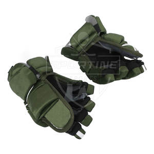 Gants de hockey sur glace en cuir de haute qualité nouveauté avec poignées Service OEM SH-IHG-017 de HOCKEY SPORTINE antidérapant - Product Image 3