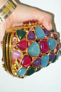 Bolso de mano de noche de resina hecho en India para mujer, bolso de mano de noche de lujo para mujer, bolso de mano personalizado para mujer - Product Image 3