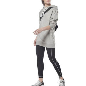 Sweats à capuche en vrac pour femmes Logo personnalisé Pull-over Sweat-shirts zippés pour la salle de sport d'hiver décontractée ou les vêtements de maison Fournisseur OEM - Product Image 6