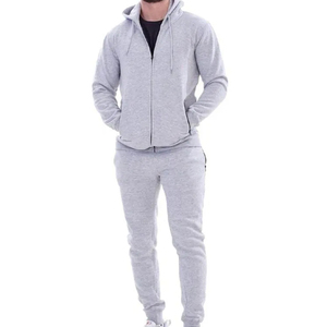 Chándal de Forro Polar de Manga Larga para Hombre, de Alta Calidad, Color Sólido, Hecho a Medida, con Cierre de Cordón, Poliéster/Algodón, en Venta - Product Image 2