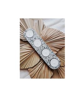 Portavelas de Mármol Premium Hecho a Mano, Resistente al Calor, Duradero, Decoración para el Hogar de Pascua, Diseñado para la Artesanía Fina en Piedra, para la Vida Cotidiana - Product Image 6