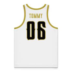 Maillots de basket-ball personnalisables uniformes d'équipe personnalisés avec logo et nom respirant pour les équipes de loisirs professionnelles - Product Image 2
