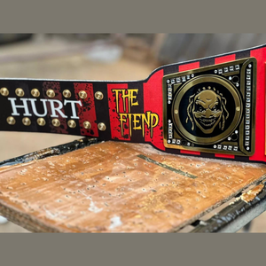 2025 Custom Design for Championship Wrestling Belts Sialkot Pakistan 4mm Zinc Plates Leather Strap World Heavyweight Ronpex - Product Image 2