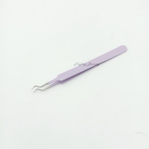 แหนบต่อขนตาโค้งทำจากสแตนเลสปลายไฟเบอร์สีตามสั่งจากผู้ผลิตโดยตรง - Product Image 4