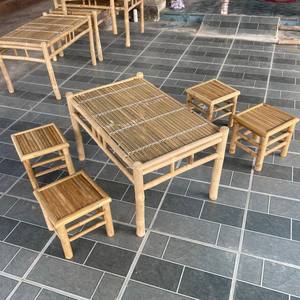 Fauteuil long pliant moderne en bambou pour restaurant extérieur, chaise longue de jardin en bambou, fauteuil inclinable en bambou, vente en gros - Product Image 5
