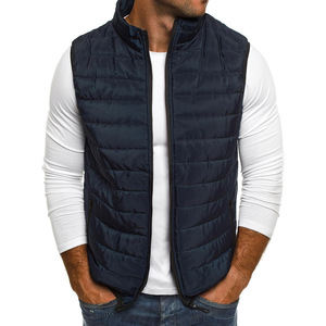 Veste matelassée sans manches pour homme et femme, rembourrage en coton, haute qualité, imperméable, coupe-vent, veste unisexe, gilet, vêtements de mode - Product Image 4