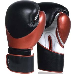 Fabrication de gants de boxe blancs sur mesure de haute qualité fabriqués avec des gants de boxe de compétition personnalisés en cuir véritable - Product Image 4