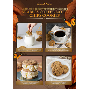 Signature Market Arabica Coffee Latte Semi-Soft Gluten-Free Cookies in <b>Bag</b> - Product Image 4