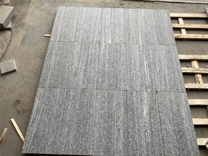 Piedra Natural, Granito Negro <span class=keywords><strong>Santiago</strong></span>, Baldosas Pulimentadas y Flameadas, Duraderas, para Pisos y Paredes Exteriores, Adoquín para Villa - Product Image 2