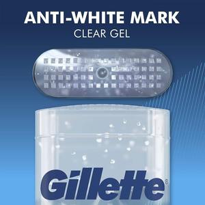 Gillette Déodorant anti-transpirant pour hommes 72 heures Protection contre la sueur Cool Wave Scent 3.8 oz Gel transparent Roll-On Lot de 4 - Product Image 3