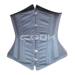 Corsé ligero de algodón bajo el busto para adelgazar la cintura y uso diario |   Corsé de algodón bajo el busto - Product Image 1