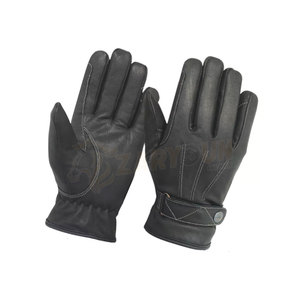 Gants d'équitation en cuir synthétique pour hommes de la meilleure qualité pour l'hiver, confortables et vendus en ligne à un prix - Product Image 1