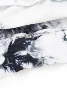 Sudadera con Capucha Corta de Manga Larga con Estampado Tie Dye Personalizada OEM para Mujer, Ropa Urbana, Sudadera con Capucha Estampada de Alta Calidad para Mujer - Product Image 4