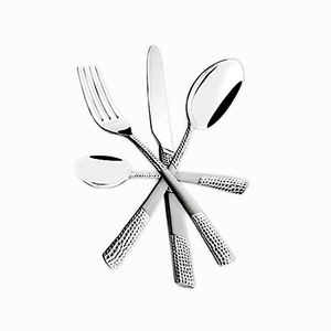 Ensemble de couverts de luxe en acier inoxydable, or, fabricant de gros, couverts, couteaux, fourchettes et cuillères pour dîner occidental - Product Image 5