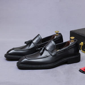 Chaussures à enfiler pour homme 2025, style business, bout pointu, semelle en caoutchouc antidérapante et respirante - Product Image 3