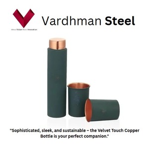 2025 Vente chaude 1L Velvet Touch Copper Bottle Perfect Plastic Drinkware Companion - Product Image 2