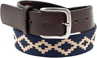 Cinturón de polo de cuero genuino hecho a mano más vendido en calidad superior