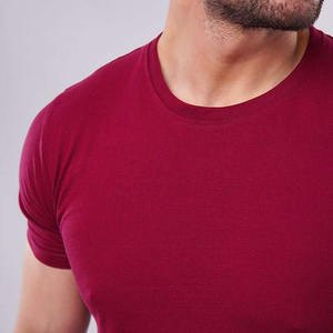 Ropa de gimnasio ajustada para hombre, camisetas para hombre, camiseta ligera transpirable de algodón orgánico puro 100% - Product Image 2