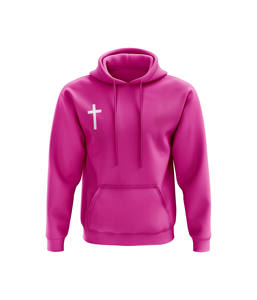 Sudaderas Rosas para Hombre, Fabricantes de Ropa con Certificación BSCI, Sudadera con Logotipo Personalizado, Sudadera Unisex Extra Grande, Sudadera Gruesa sin Estampado - Product Image 2