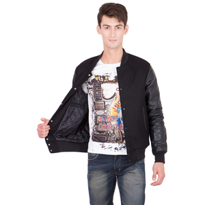 Manteau universitaire de baseball décontracté à manches longues pour hommes, veste polaire en laine respirante, veste d'hiver chauffante, veste de baseball pour hommes - Product Image 3