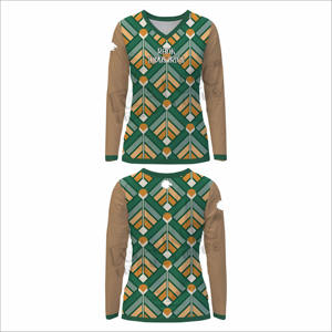 Alta calidad Precio barato Mujeres Camisas de manga larga Peso ligero Impreso Mujeres Camisas de manga larga - Product Image 5